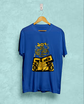 90's | Bong Graphic Tees | Blue